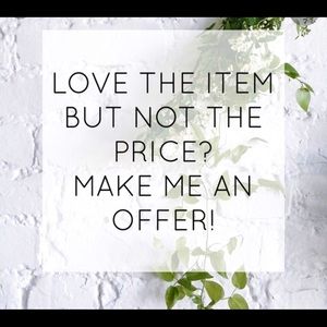 Like something in my closet? Make me an offer. Bundle and save even more. 🎉🎉